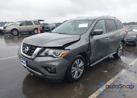 2018 Nissan Pathfinder Sv z USA, uszkodzony, nr VIN 5N1DR2MM4JC665057